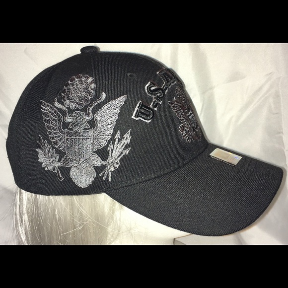 Embroidered: U.S. ARMY. Velcro adjustable, Cap.. - Picture 2 of 4